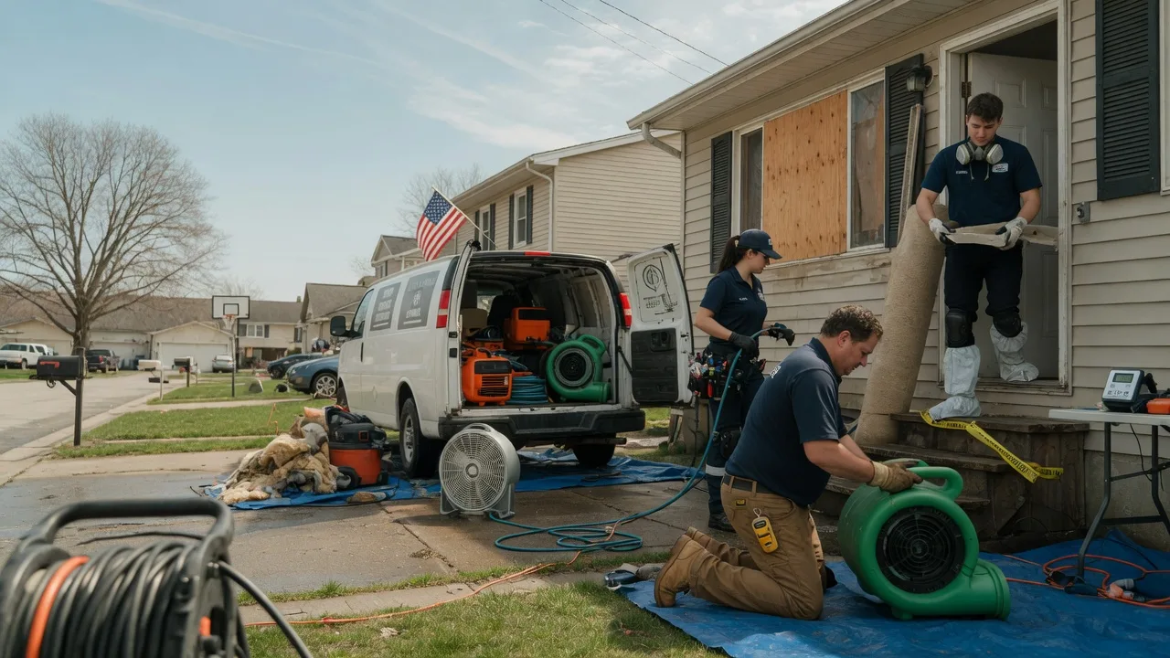 Water Damage Restoration in Fiskeville, RI near me